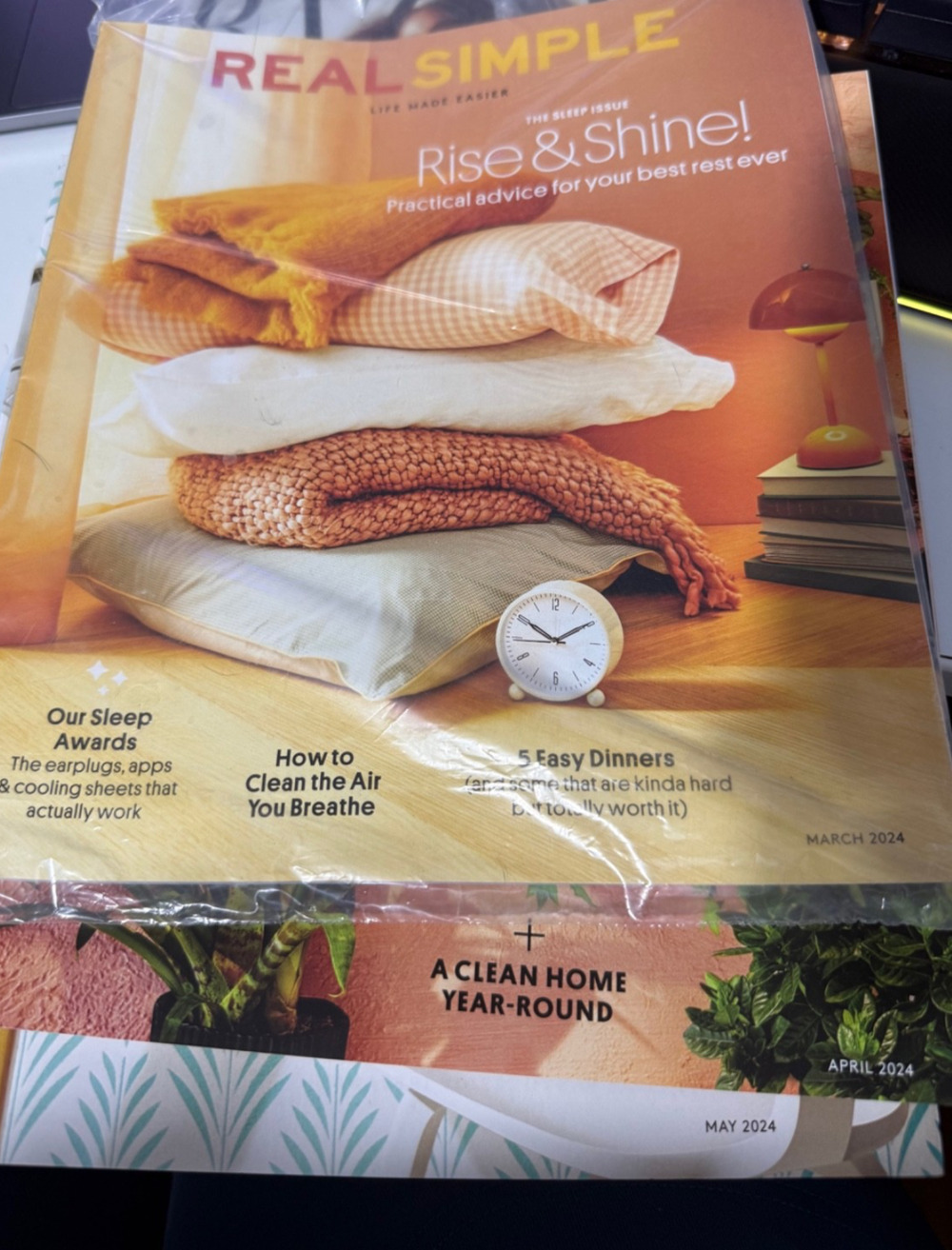 REAL SIMPLE Magazine LOT March April May 2024 Home Organization Plants Decor